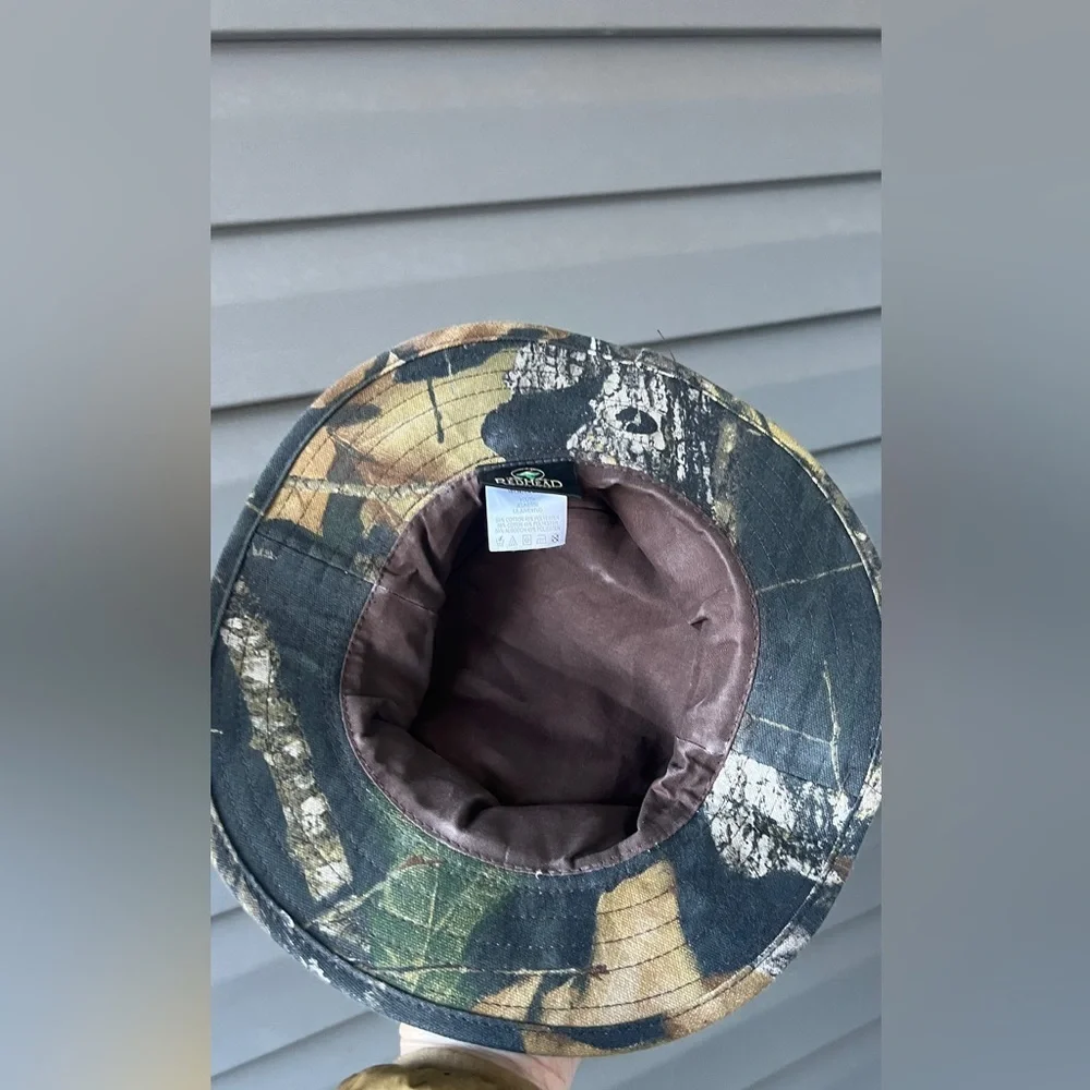 Redhead Camouflage Hunting Youths Bucket Hat
